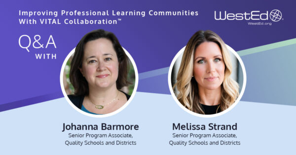 Johanna Barmore Melissa Strang Q&A