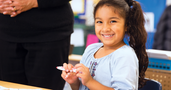 Elementary age student