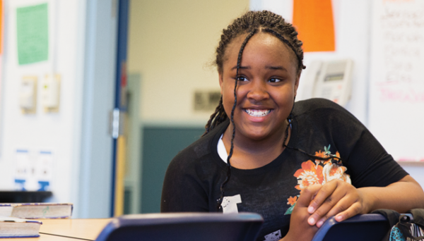 African American Female Student